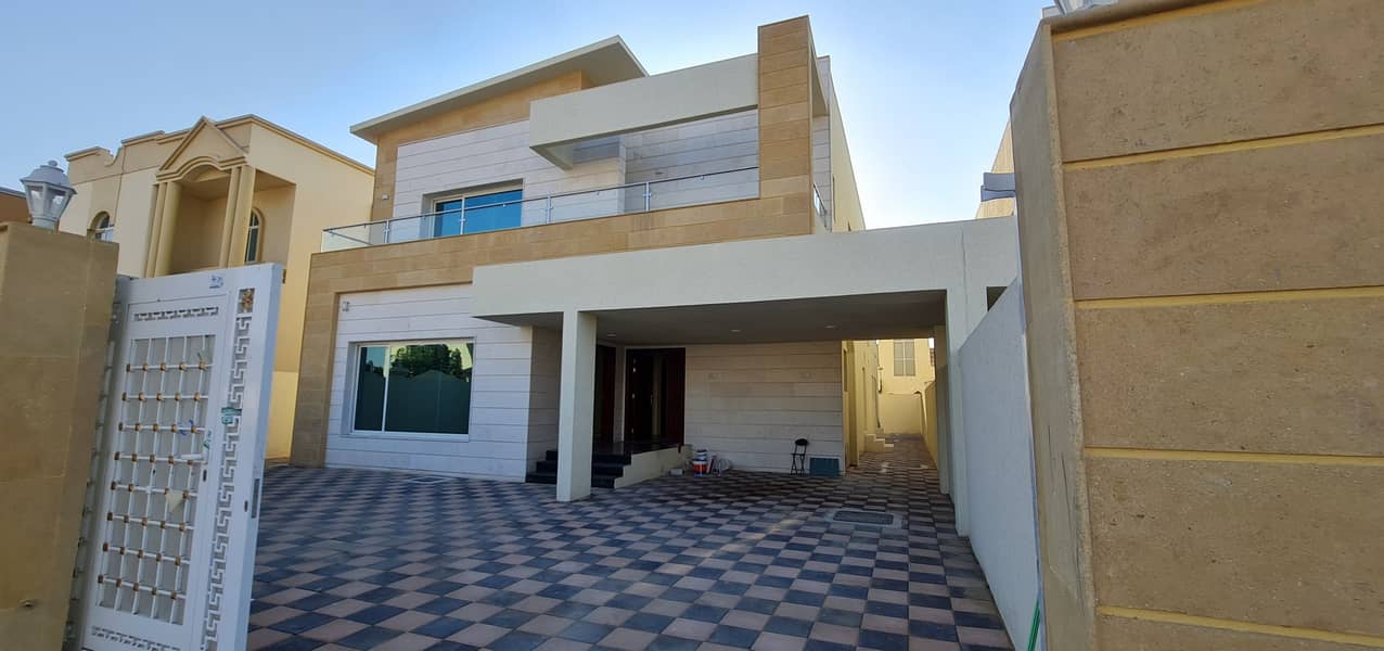 Amazing offer Brand New 5 bedroom villa Modern design with luxury finishing for sale | freehold for all nationalities | Close to all services in Al Rawda Ajman Amazing offer Brand New 5 bedroom villa Modern design with luxury finishing for sale | freehold for all nationalities | Close to all services in Al Rawda Ajman