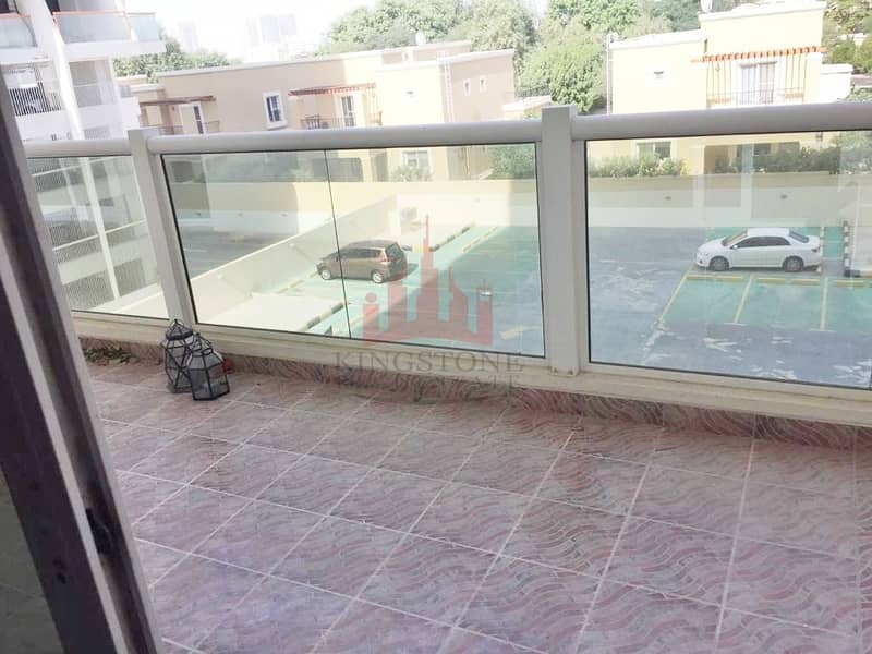 5 2 BEDROOM APT. WITH CLOSED KITCHEN+ LARGE BALCONY+ MAID'S ROOM