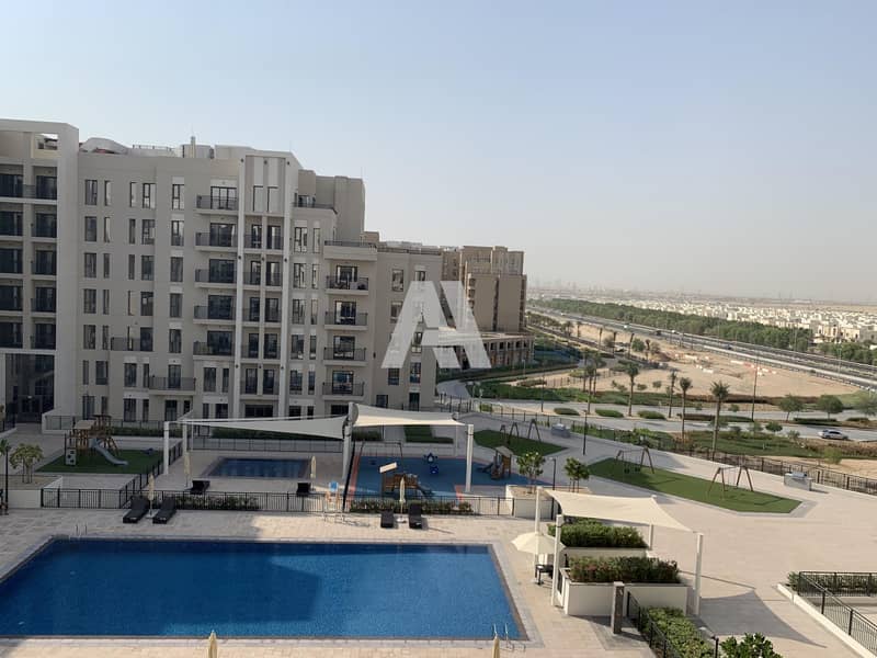 SUPER DEAL |Beautiful pool view 2 bedrooms apartment in hayat boulevard