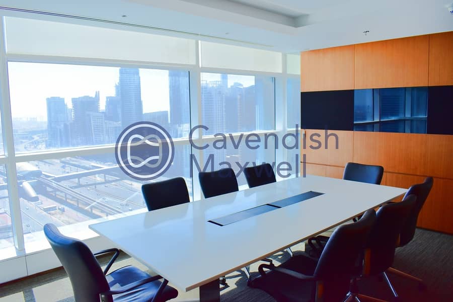 10 Furnished Office | High Floor | SZR View