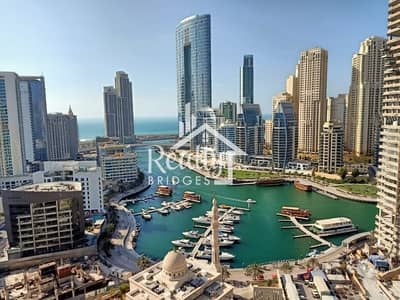1 Bedroom Apartment for Rent in Dubai Marina, Dubai - Full Marina View / Multiple Chqs 1 Bedroom Apartment for Rent in Dubai Marina, Dubai - Full Marina View / Multiple Chqs