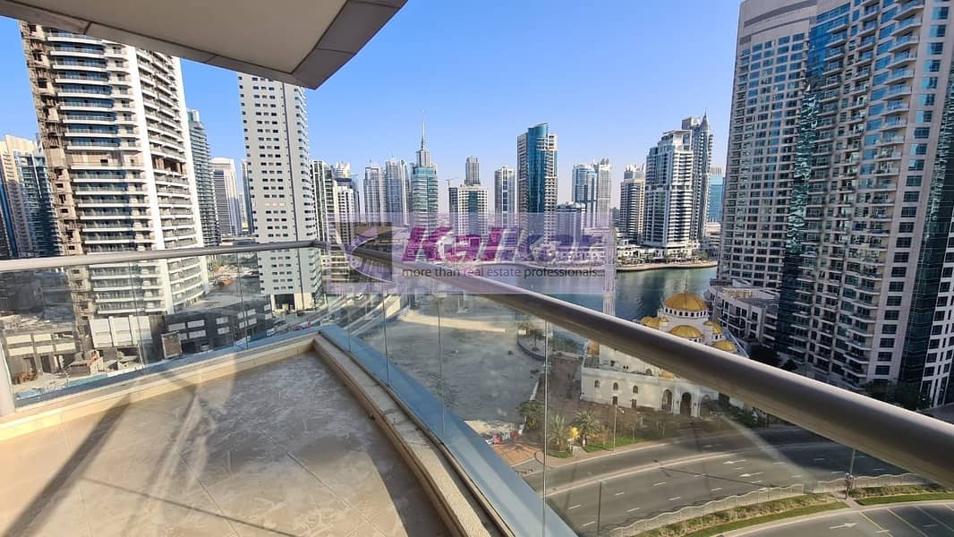 Spacious 1 BR | S R  | High Floor | Chiller Free | Marina View  | Neat & Clean Apartment
