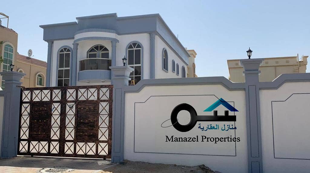 Villa for rent in Ajman, Al Mowaihat area, very excellent location. The villa is close to Sheikh Ammar Street and also close to all services.