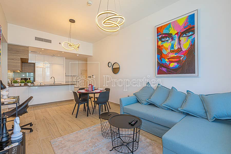 Best 1BR type | Furnished | Full Marina View