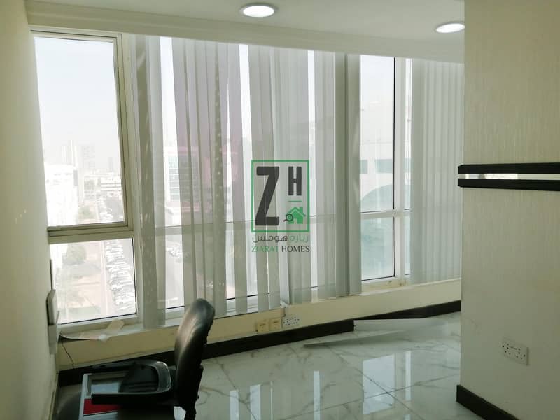 3 Semi Furnished Office type Commercial | Al Falah street