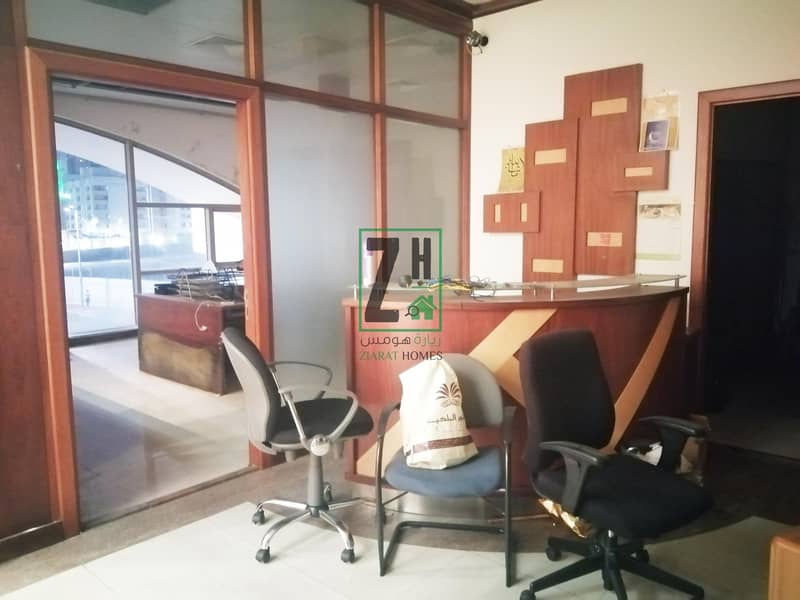 12 Semi furnished Office type Commercial | Airport street