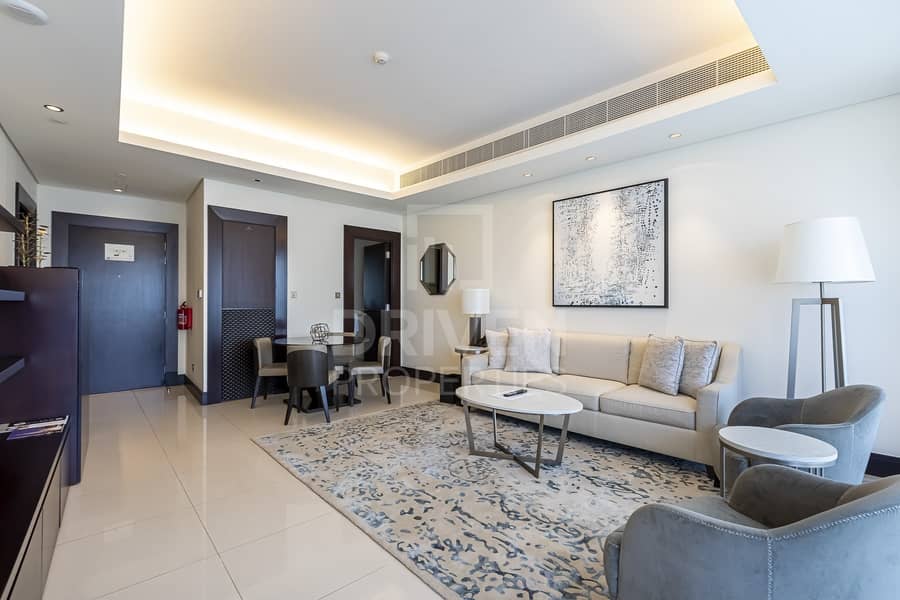 Furnished | Serviced Unit with Burj View