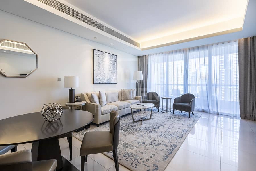 2 Furnished | Serviced Unit with Burj View