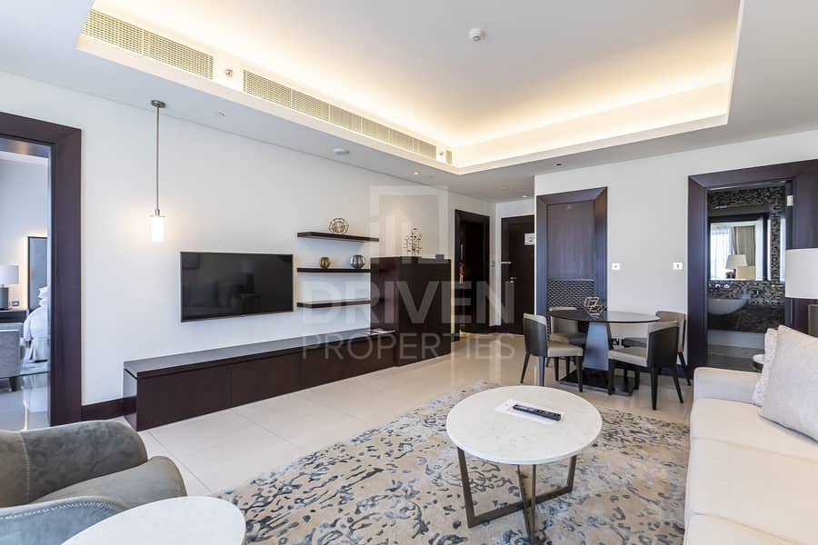 4 Furnished | Serviced Unit with Burj View