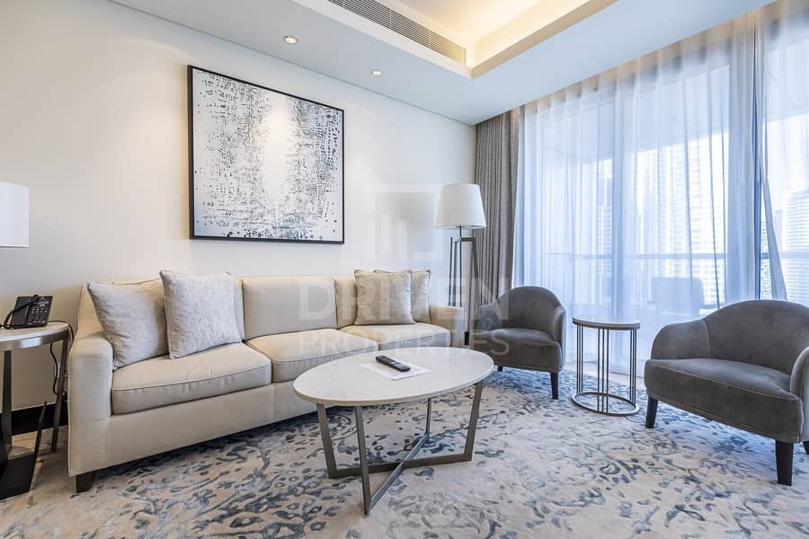9 Furnished | Serviced Unit with Burj View