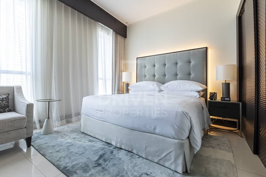 7 Furnished | Serviced Unit with Burj View