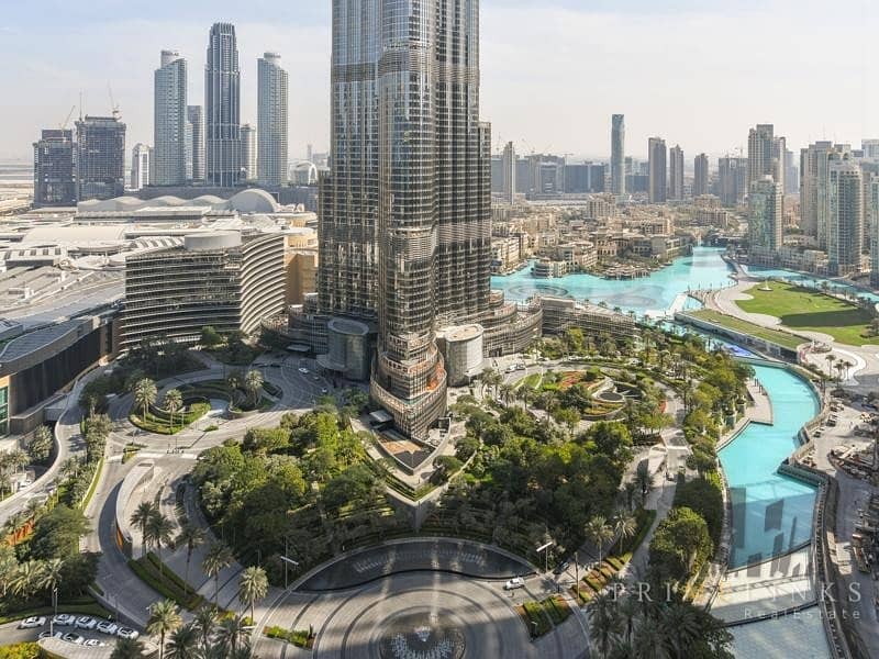 14 Beautiful Burj Khalifa View 2 Bedrooms Furnished