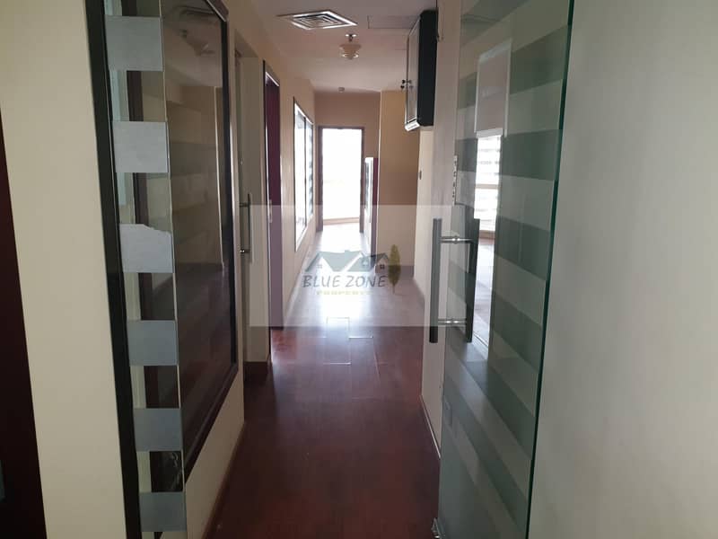 4 CHILLER FREE OFFICE 1565/SQFT  WITH GLASS PARTATION NEAR BY MARRIAT HOTEL