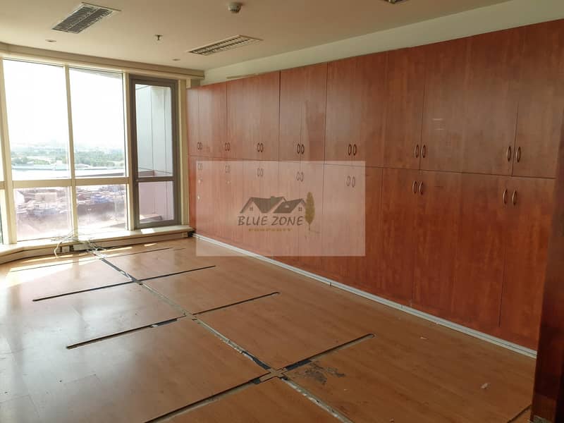 5 CHILLER FREE OFFICE 1565/SQFT  WITH GLASS PARTATION NEAR BY MARRIAT HOTEL