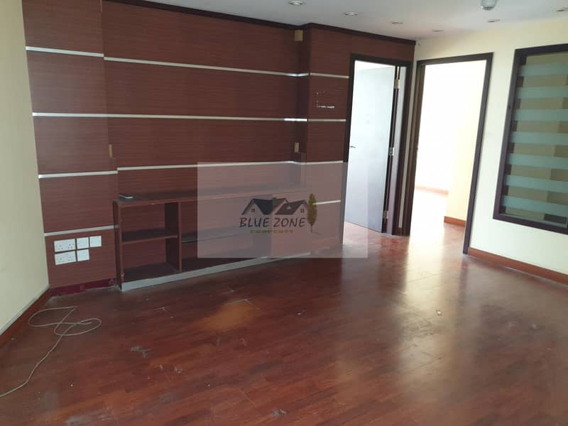 8 CHILLER FREE OFFICE 1565/SQFT  WITH GLASS PARTATION NEAR BY MARRIAT HOTEL