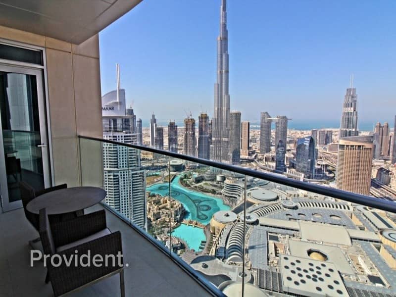 Furnished, Burj and Fountain View, All Inclusive