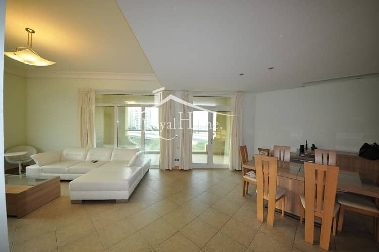 Fully furnished apartment with lovely views of Palm