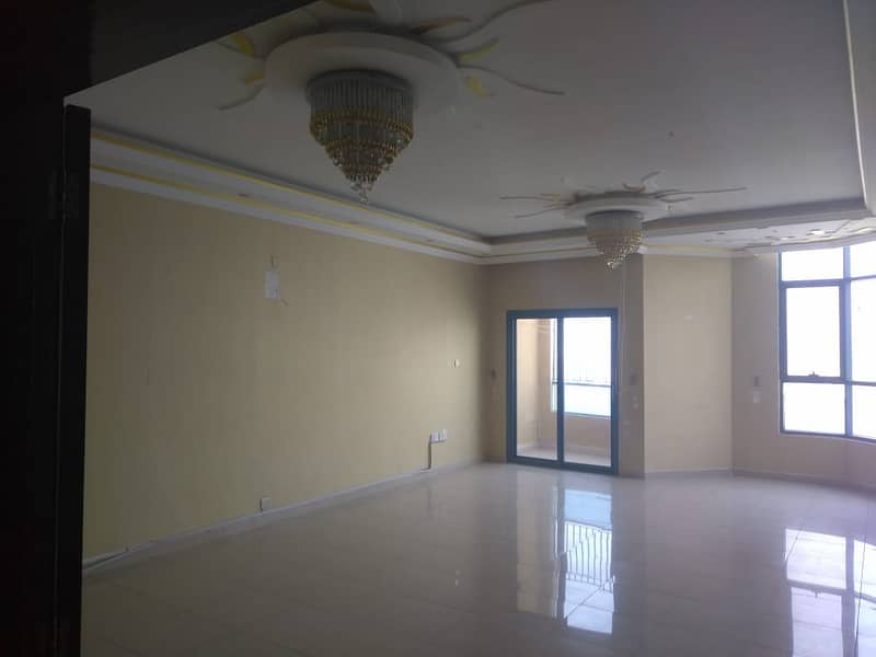 3 Bedrooms Hall Full Sea View For Rent, Al Khor Tower