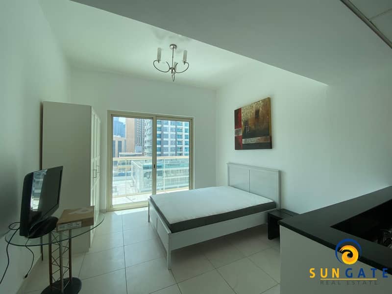 furnished studio nearby mall and metro dubai marina