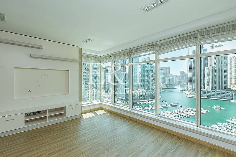 3 Full Marina View|Vacant|Upgraded|Middle Floor