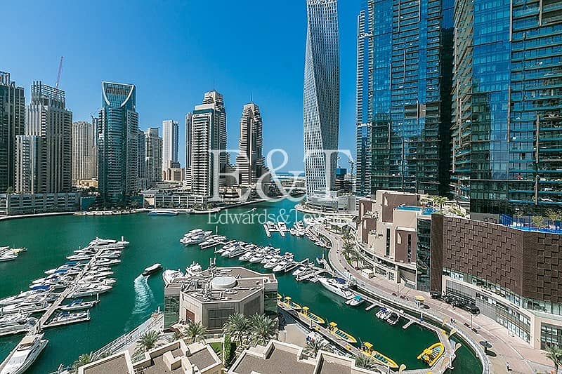 43 Full Marina View|Vacant|Upgraded|Middle Floor