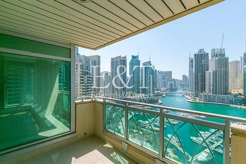 44 Full Marina View|Vacant|Upgraded|Middle Floor