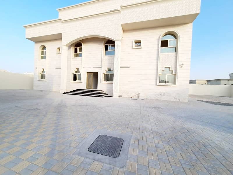 3 bedrooms for rent in a new villa in al shamkha  city close to Makani Mall