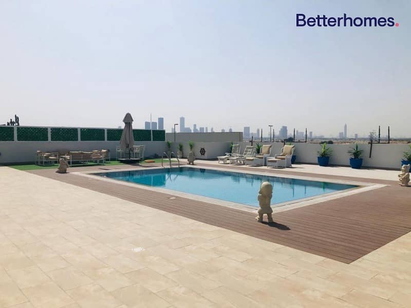 Penthouse Type Duplex | Shared Rooftop Pool
