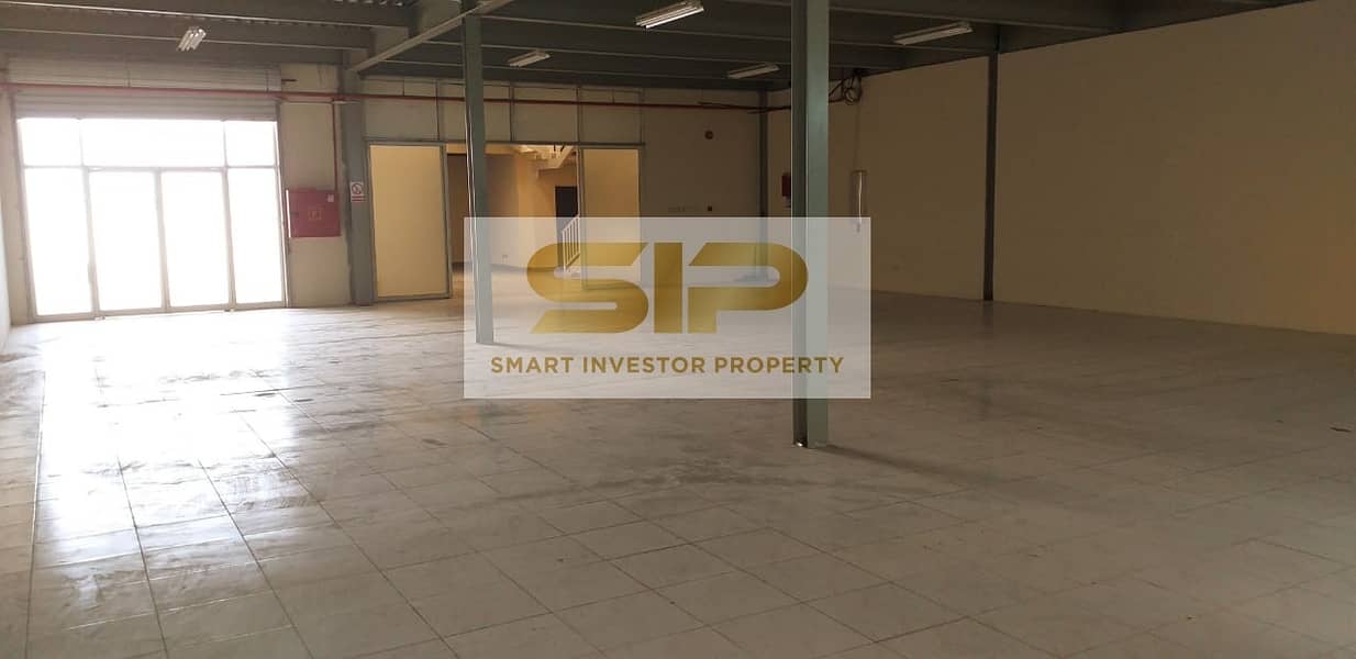 Warehouse Available for Rent With 100KW Power in Al Khabisi