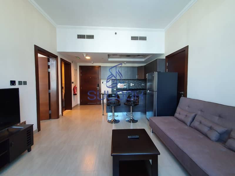 4 Furnished 1BHK for 55k with free wifi and ADDC Included in Khalifa Street