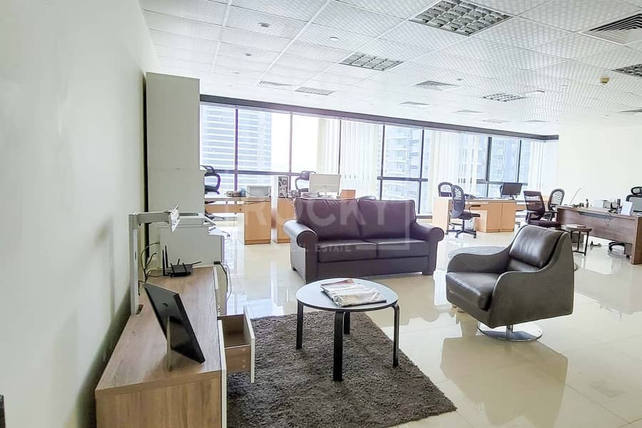 3 Fully Furnished Office | Open Layout | Class A Building | DMCC