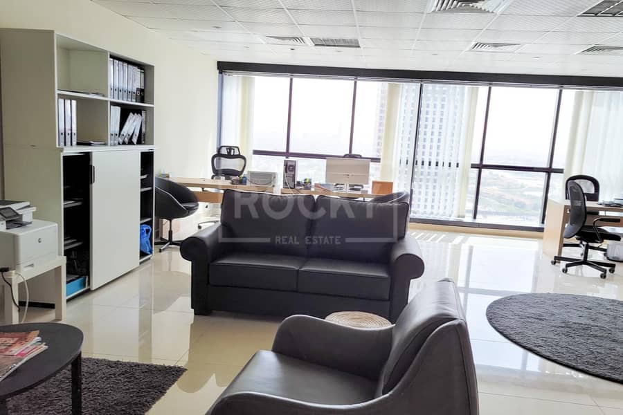 6 Fully Furnished Office | Open Layout | Class A Building | DMCC