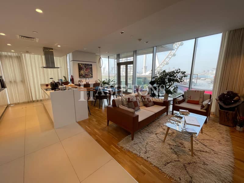 Stunning View | Furnished | 3BR + Maid's