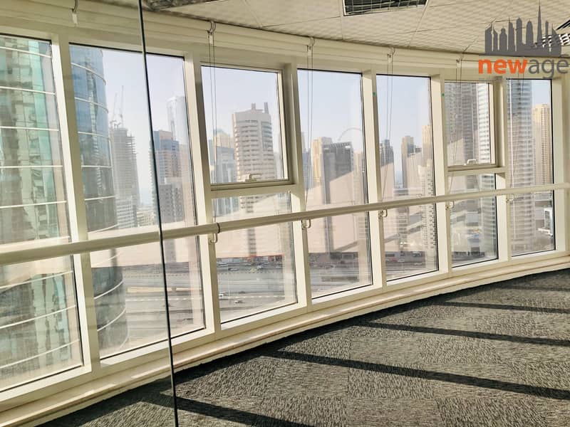 7 Fitted Office available for RENT in Goldcrest Executive JLT