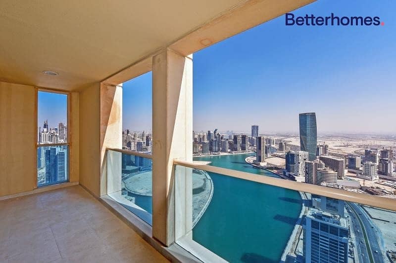 4 2 BR| Burj Views| High floor|Unfurnished