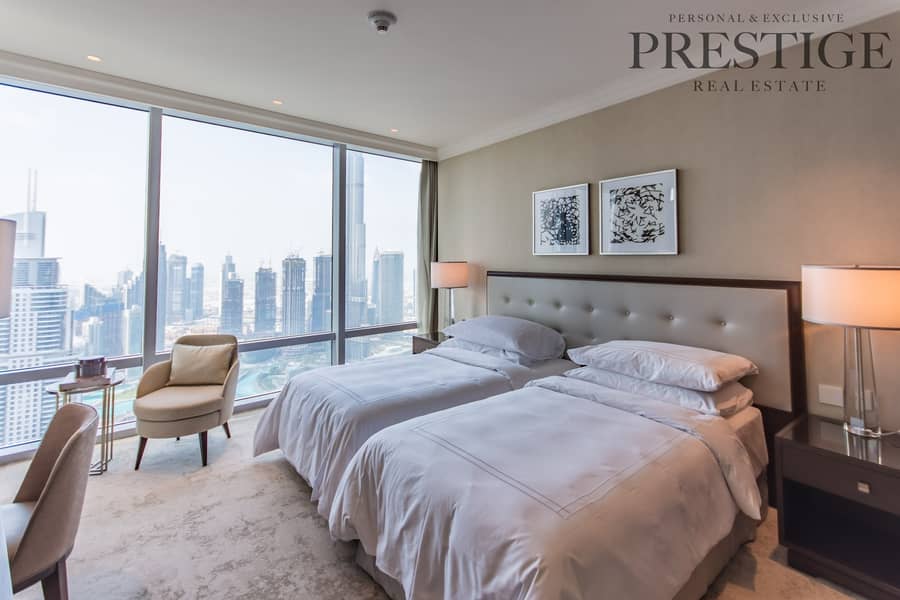 21 4 BR Duplex Penthouse | Burj Khalifa & Fountain View