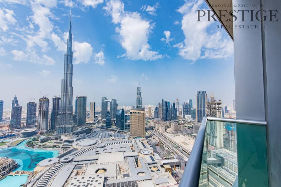 25 4 BR Duplex Penthouse | Burj Khalifa & Fountain View