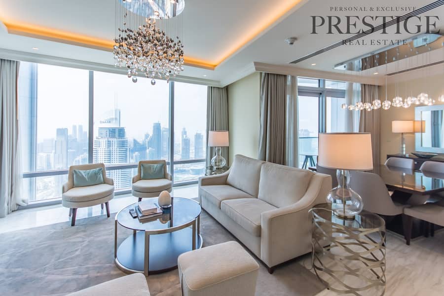 26 4 BR Duplex Penthouse | Burj Khalifa & Fountain View