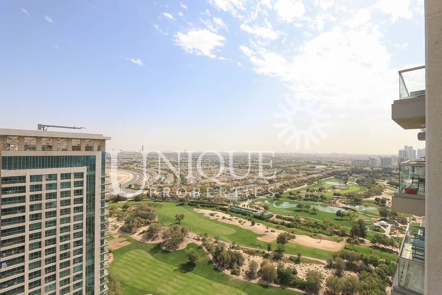 10 High Floor  | Spacious 1BR | Canal & Golf View