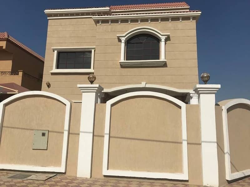 Villa for sale in Ajman Al Rawda 2 new two floors high quality design special location