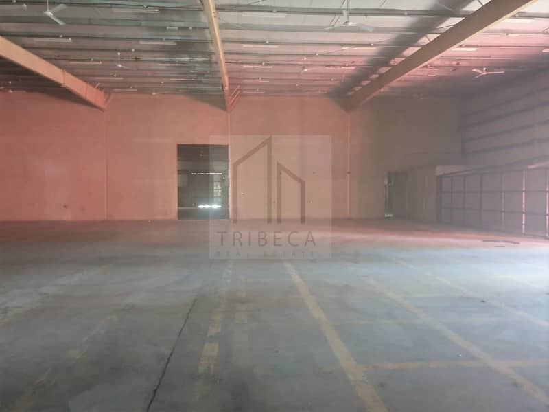 12 350 KW Power |  Huge Warehouse | Ras Al Khor