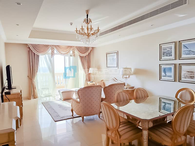 Spectacular Sea view| Furnished 2BR| Luxury Living