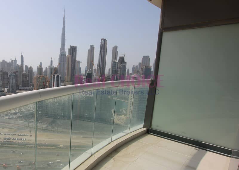 Fully Furnished New 3BR|Burj Khalifa and Canal