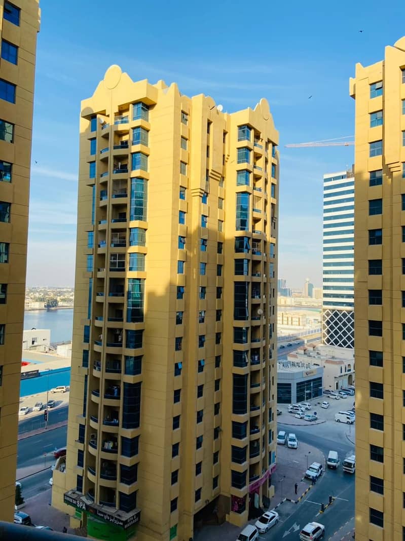 GOOD DEAL!!! 2 BHK WITH AMID ROOM FOR RENT IN AL KHOR TOWERS 1450 SQFT  24K ONLY