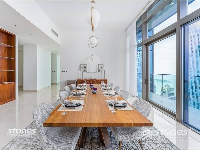 35 Magnificent 4BR Penthouse with Full Marina View