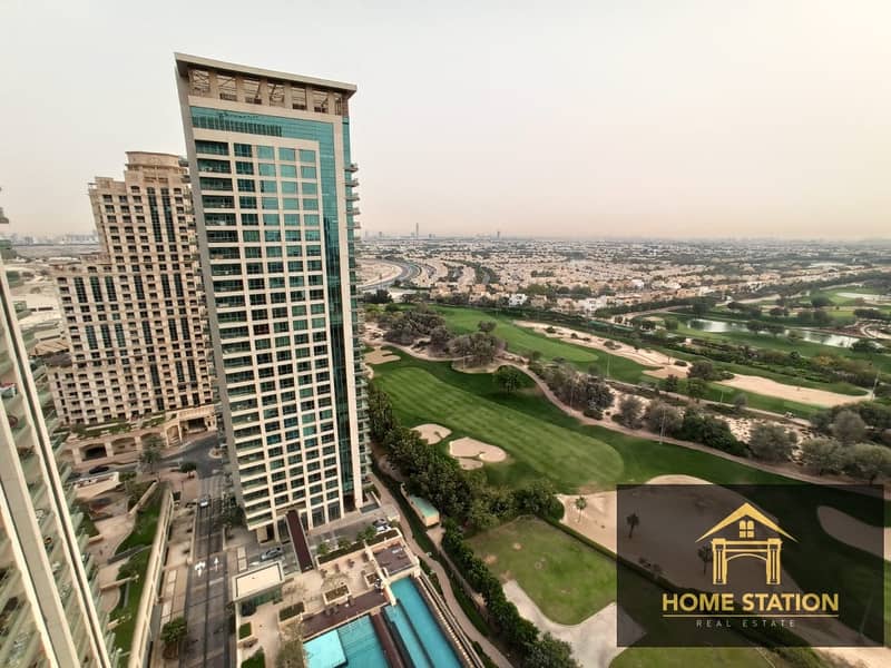 14 HIGH FLOOR | FULL LAKE AND GOLF COURSE VIEW| HUGE BALCONY