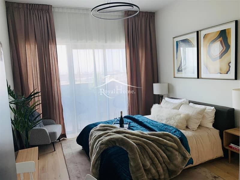 Semi Furnished Studio | SZR View | Next to Metro