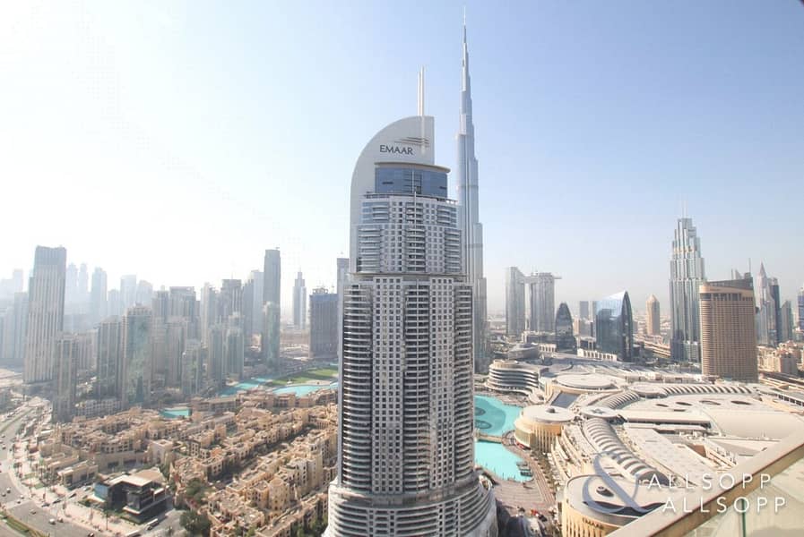 3 Bedrooms | Burj Khalifa View | Brand New