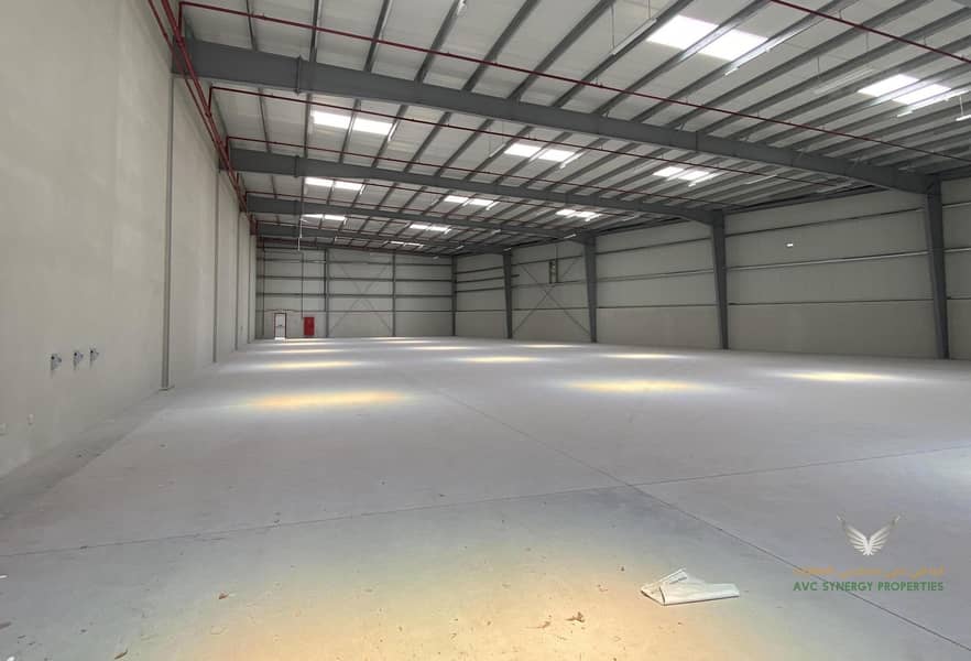 AED 26/Sq Ft | 12726 Sq. ft Warehouse for Rent