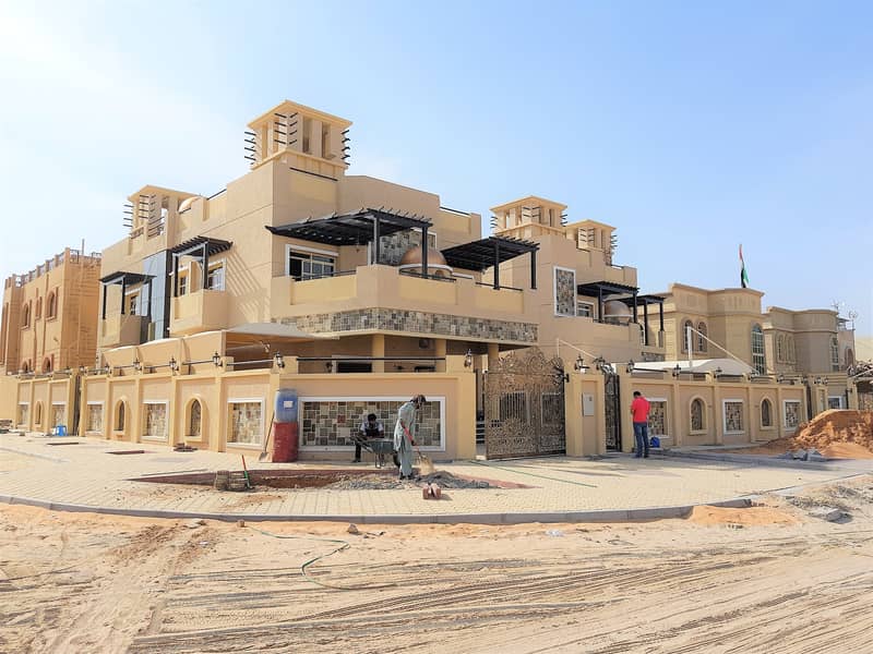 The finest villas in Ajman And high quality of finishes And large areas The lowest prices and all banking facilities Owning the most beautiful villas and finishing all papers